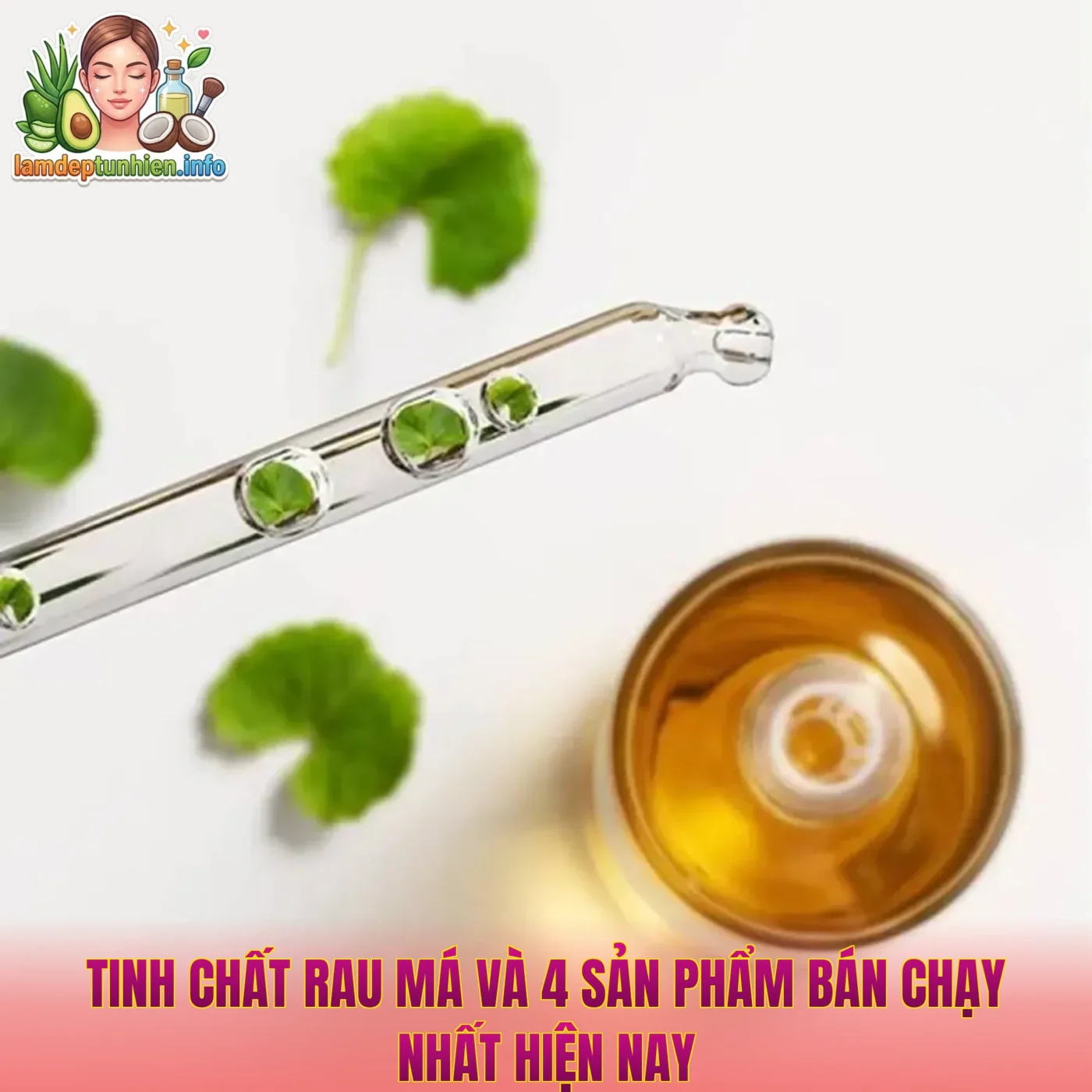Tinh Chất Rau Má Và 4 Sản Phẩm Bán Chạy Nhất Hiện Nay