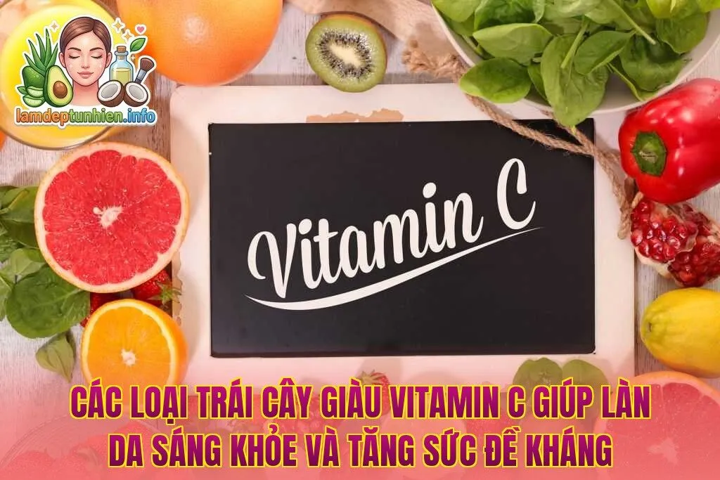 Các loại trái cây giàu Vitamin C giúp làn da sáng khỏe và tăng sức đề kháng