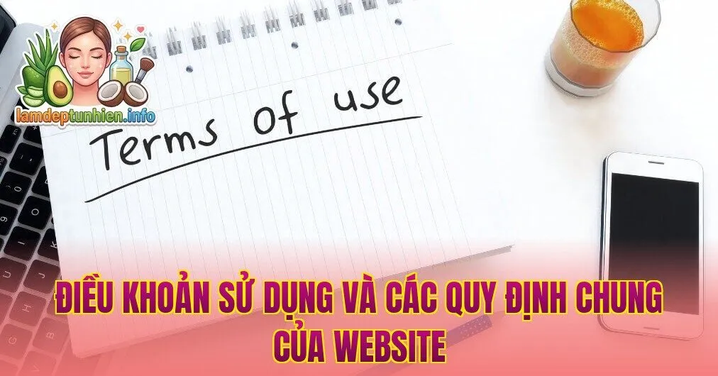 Điều khoản sử dụng và các quy định chung của website