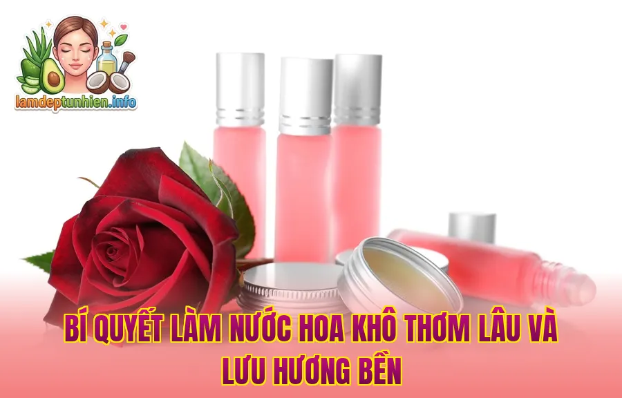 Bí quyết làm nước hoa khô thơm lâu và lưu hương bền