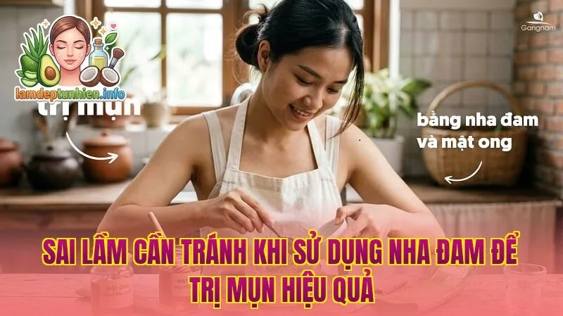 Sai lầm cần tránh khi sử dụng nha đam để trị mụn hiệu quả