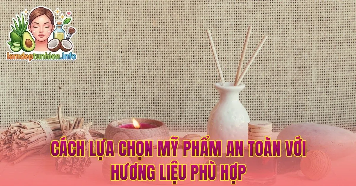Cách lựa chọn mỹ phẩm an toàn với hương liệu phù hợp