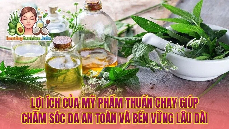Lợi ích của mỹ phẩm thuần chay giúp chăm sóc da an toàn và bền vững lâu dài