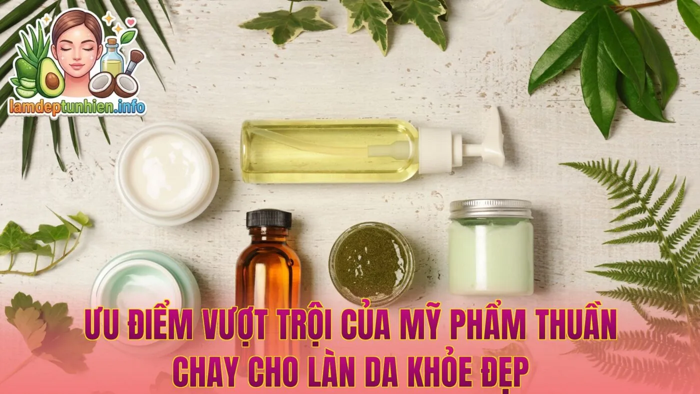 Ưu Điểm Vượt Trội Của Mỹ Phẩm Thuần Chay Cho Làn Da Khỏe Đẹp
