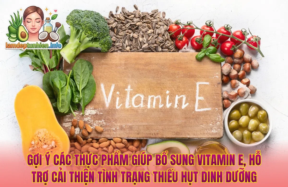 Gợi ý các thực phẩm giúp bổ sung Vitamin E, hỗ trợ cải thiện tình trạng thiếu hụt dinh dưỡng