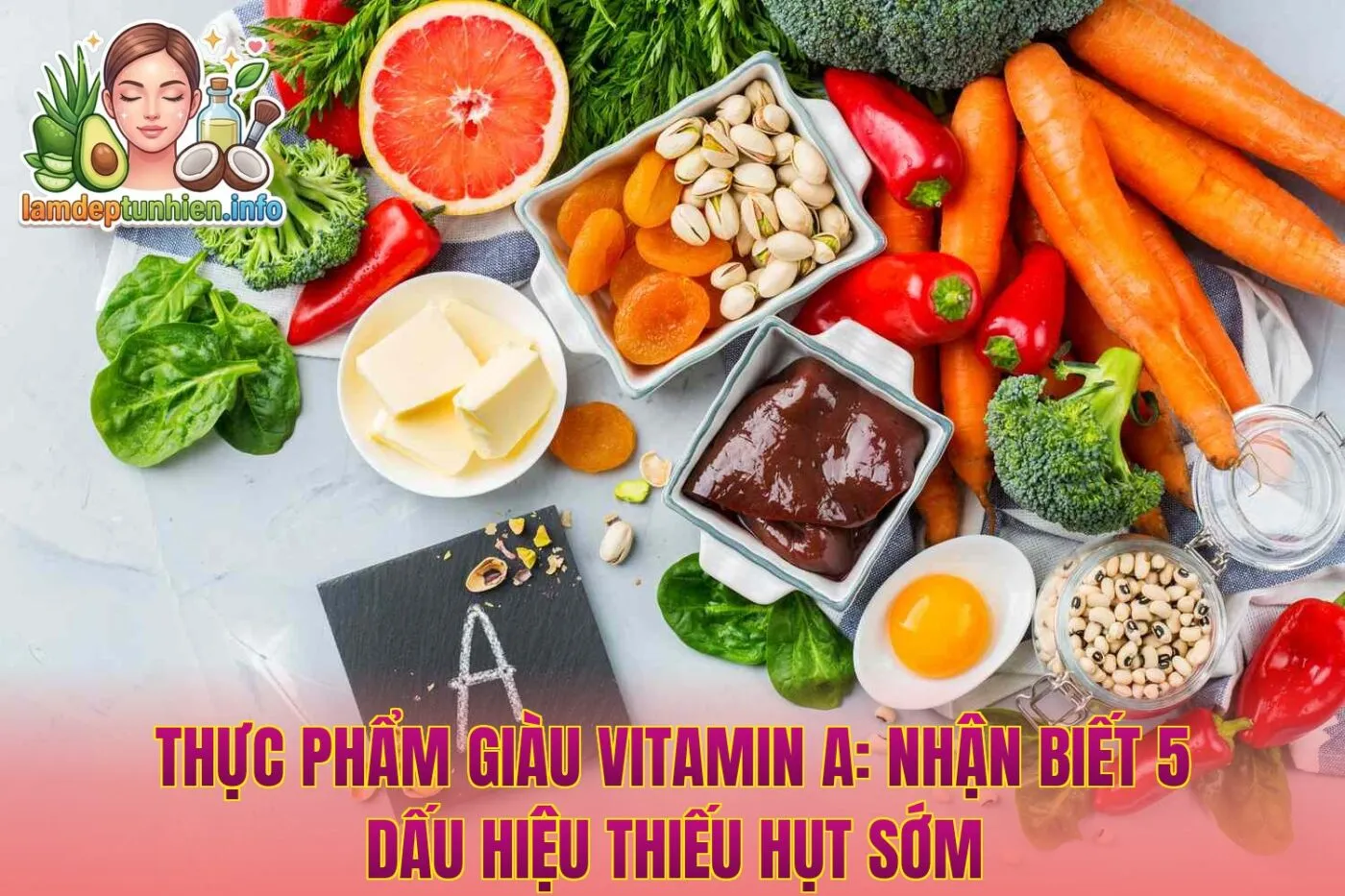 Thực phẩm giàu Vitamin A: Nhận biết 5 dấu hiệu thiếu hụt sớm