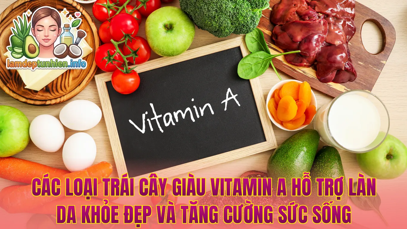 Các loại trái cây giàu Vitamin A hỗ trợ làn da khỏe đẹp và tăng cường sức sống