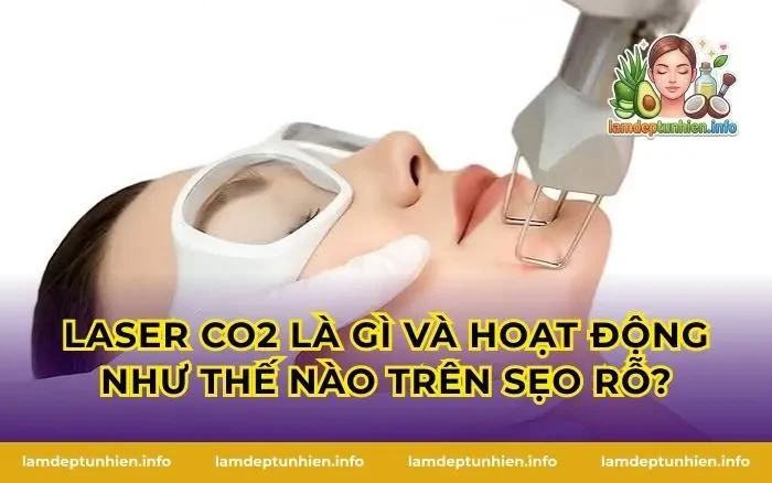 laser CO2 là gì và hoạt động như thế nào trên sẹo rỗ?