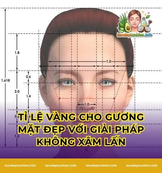 Tỉ lệ vàng cho gương mặt đẹp với giải pháp không xâm lấn