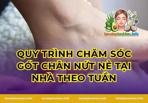 Quy Trình Chăm Sóc Gót Chân Nứt Nẻ Tại Nhà Theo Tuần